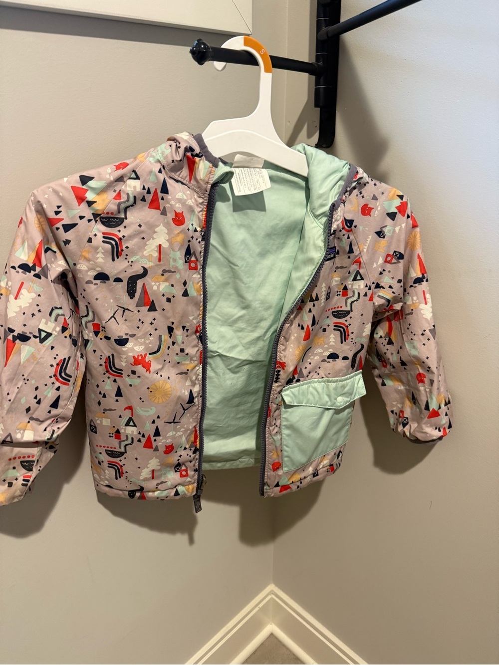 Patagonia Kids reversible coat